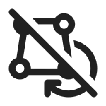 Crop Interim Off SVG Icon